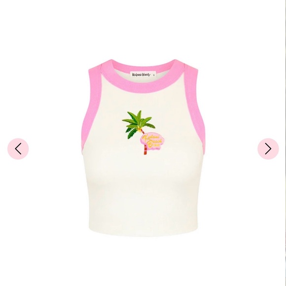 Kulani Kinis Set- Maxi Skirt and Embroidered Crop Top - Picture 3 of 6